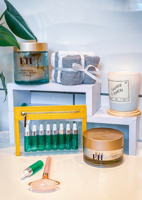 Discover or create a luxurious skincare routine that’s good for your own skin.